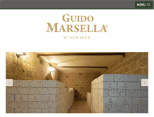 Tablet Screenshot of guidomarsella.com